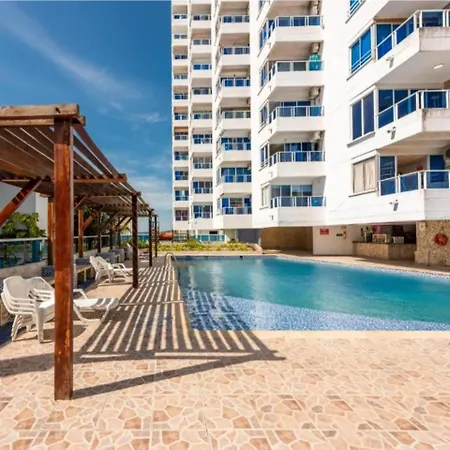 Piso 17 Apto Cerca A La Playa 1 * Cartagena